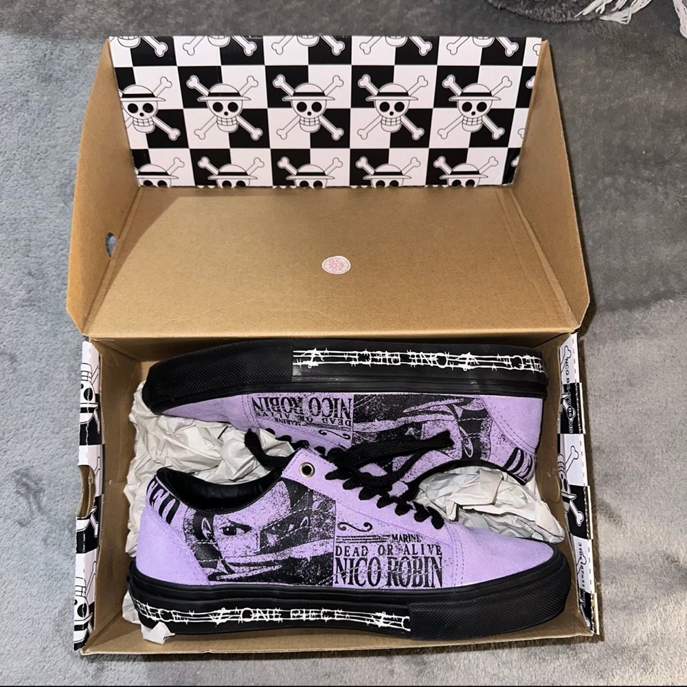 One Piece Vans Old Skool (Nico Robin)